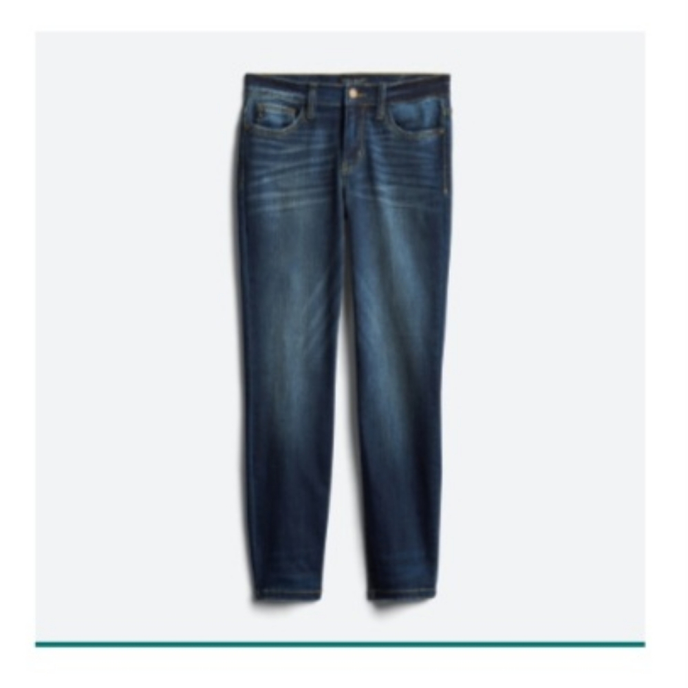 Judy Blue Adelene Mid Rise Girlfriend Jean